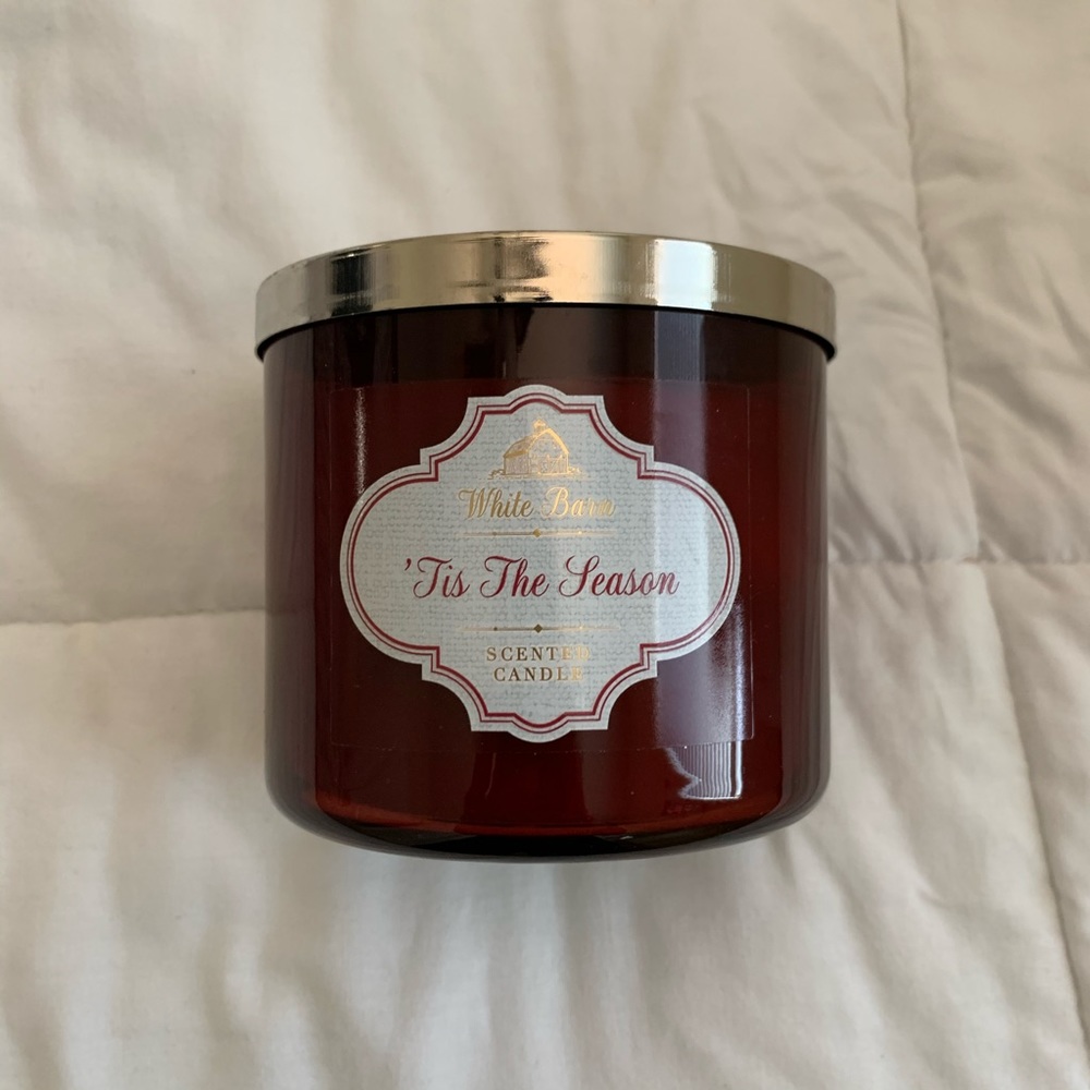 NWT Bath & Body Works Tis the Season 3 Wick Candle